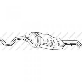 Bosal 281-531 End Silencer