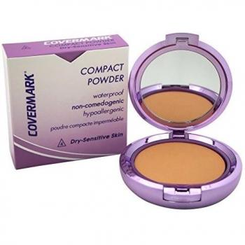 Polvo Compacto Camuflaje Covermark N°4 para Pieles Secas y Sensibles