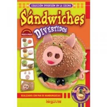 Sandwiches divertidos: Realizadas con pan de hamburguesas