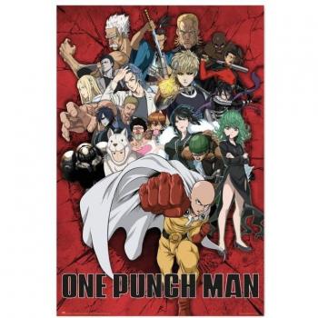 Poster One Punch Man Heroes - Erik Editores, 91.5 x 61 cm