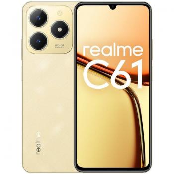 Realme C61 Smartphone Libre 6GB RAM 256GB Dorado Dual SIM