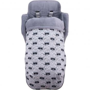 Saco con forro polar impermeable para silla de paseo compatible con Maclaren Jyoko Racoon Town