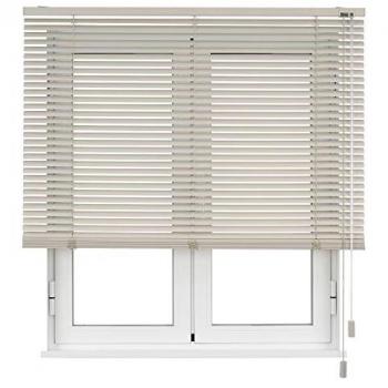 Persiana Veneciana de Aluminio 25mm Arena 135x175 cm - Fabricada en España - Garantía 5 Años