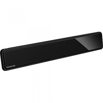 Antena Telestar 12 LTE - Antena interior DVB-T/DVB-T2 con filtro LTE, 35 dB, color negro