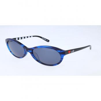 Moschino Love ML51004SA Asian Fit 56mm Blue Men's Sunglasses