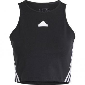 Camiseta Adidas Future Icons 3 Bandas Mujer Negro