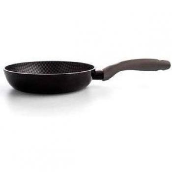 Sartén antiadherente de aluminio estampado Honey Quid de 28 cm en color negro