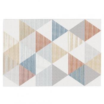 Alfombra Geométrica Multicolor 160 x 230 cm - GEOMIA