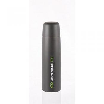 Lifeventure (Dark Grey TiV Vacuum Flask 700, Unisex-Adult, 700ml