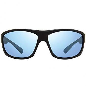 Revo Caper Sunglasses - Men's, Matte Black Frame, Blue Water Lens, Medium