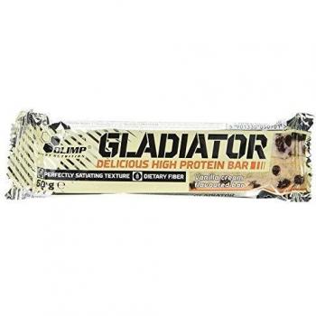 Olimp Sport - Barrita Gladiator Bar - 60g - Vainilla, Caja 15 unidades
