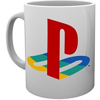 GB Eye, Playstation, Colour Logo, Taza