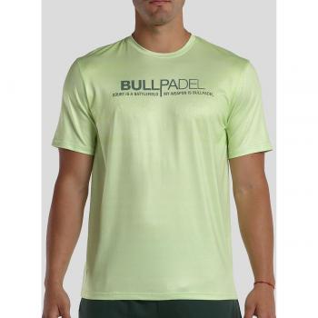 Camiseta Bullpadel Leteo Amarillo Azufre Vigore