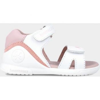 Sandalia de bebé niña Biomecanics Primeros Pasos Corazones 242140 en blanco