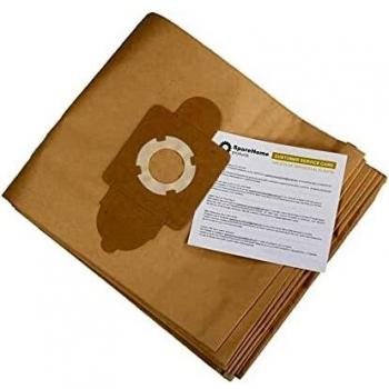 ReleMat 10 Bolsas SpareHome® Alta filtración compatibles con aspiradores Wetrok 32.507, Duovac 25/34, Silento 3000