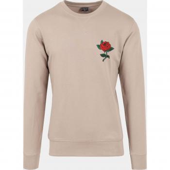 Mister Tee Darksand Rose Crewneck Sweatshirt for Men XL