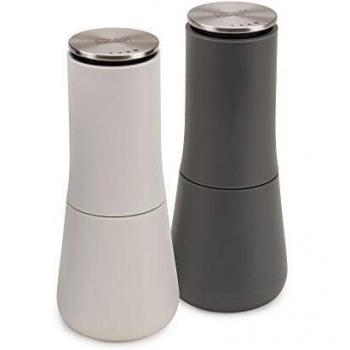Joseph Joseph 95036 Milltop Non-Spill Salt and Pepper Mill Set, Multi