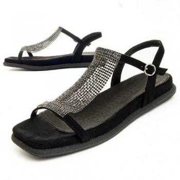 Sandalia para Mujer Montevita Sandsum2 88547 Negro Talla: 36