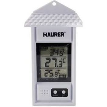 Termometro Digital Interiores / Exteriores Con Indicador De Temperatura Maxima y Minima