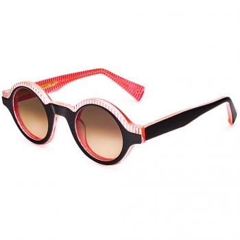 Etnia Barcelona The Einstein Sun BRFU Men's Black Sunglasses 44mm