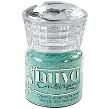 Tonic Studios Nuvo Embossing Powder Cool Jade, Polvo de Repujado, 5.5 x 3.5 x 3.50 cm