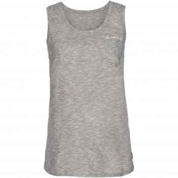 VAUDE elassona Top, Primavera/Verano, Mujer, Color Pewter Grey, tamaño Medium