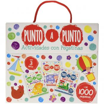 Maleta punto a punto. Actividades con pegatinas