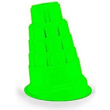 Hape International- Molde Torre de Pisa para Arena, Multicolor