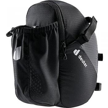 Satteltasche Deuter Bike Bag 1.2 Bottle - Negra, 1.2L, con soporte para botella