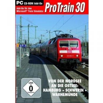 Train Simulator - ProTrain 30: Hamburg - Schwerin - Warnemünde [Importación alemana]