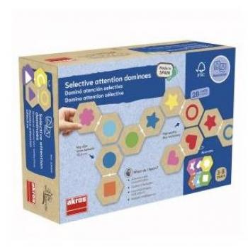 Dominó Especial de Atención Selectiva - Juego de Asociación para Grupos