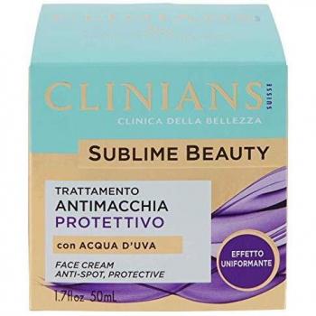 Clinians Anti-Spot Protective Face Cream with Grape Water and SPF 10, 50ml
