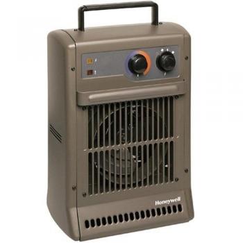 Duracraft - Calefactor Industrial con termostato variable mantiene temperatura constante - 2500 W con 3 posiciones de calor y función anticongelación
