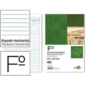 Liderpapel - Em02 Bloc Exámenes 60 G/M2