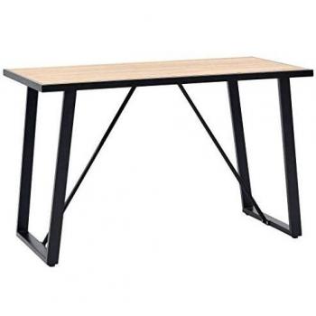 vidaXL Oak MDF Dining Table 47.2x23.6x29.5