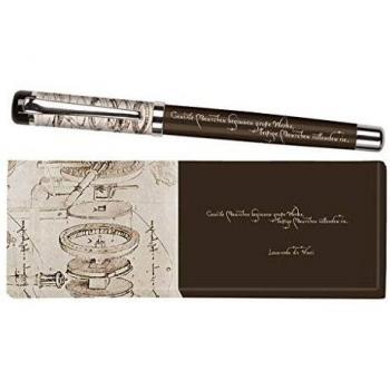 Moses libri_x Bolígrafo de tinta Jane Austen con mina intercambiable en una caja de regalo, color beige