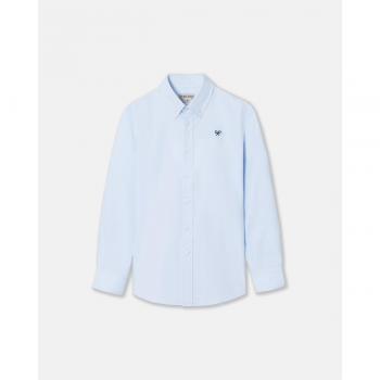 Camisa sport kids clásica oxford celeste para Niño