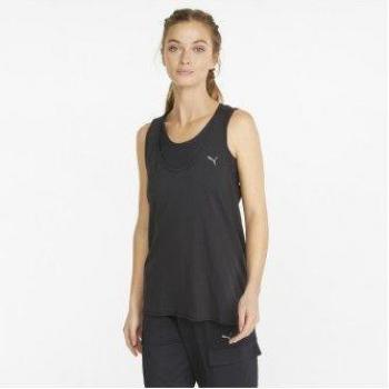 Camiseta Puma Studio Foundation Relax para Mujer en Color Negro