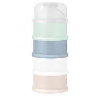 Contenedor de leche en polvo transparente Saro