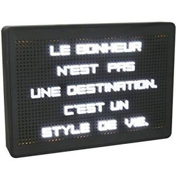 CMP IBERICA 7031 Deco Luminoso C/Mensaje, Negro, Estandar