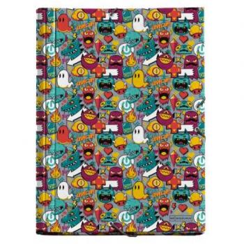 CARPETA SOLAPAS A4 LEVEL UP