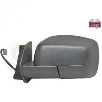 Espejo retrovisor VAN WEZEL 0255807, tipo de producto: espejo retrovisor, características: diseño específico para vehículos, ajuste eléctrico (si aplica), cristal convexo para mayor visibilidad, acabado en negro o cromado (