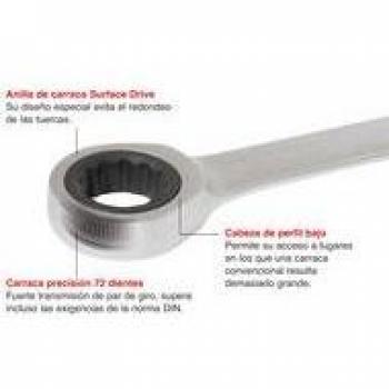Ratio 5544H20 - Llave Combinada Carraca 20Mm Ratio