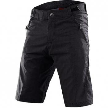 Troy Lee Designs Pantalones Cortos Skyline Air - Ultra ventilados, elásticos, diseñados para ciclismo de montaña, color negro, talla 30