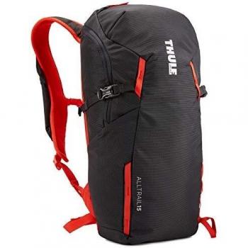 Thule AllTrail Mochila para Senderismo, Hombre, Obsidiana/Roarange,