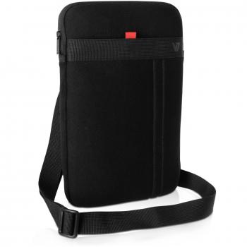 V7 CSS12BLK-1E - Funda de espuma visco elástica de 12,2 con correa de hombro desmontable