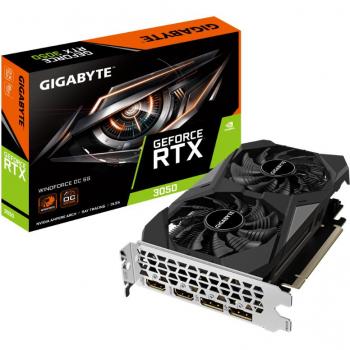 Tarjeta Gráfica Gigabyte GeForce RTX 3050 WindForce OC/ 6GB GDDR6