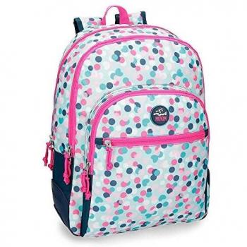 Movom Confeti Mochila Escolar Doble Compartimento Multicolor 33x44x13,5 cms Poliéster 19.6L