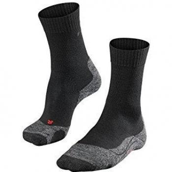 Falke TK2 Explore Men's Cushioned Trekking Socks - Black, Size 46-48