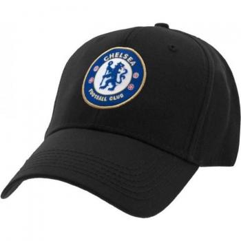 Gorra de béisbol unisex adulto Chelsea FC negra 58cm